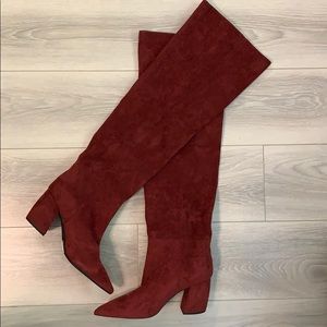Jeffrey Campbell Final Slouch Over the Knee Boot